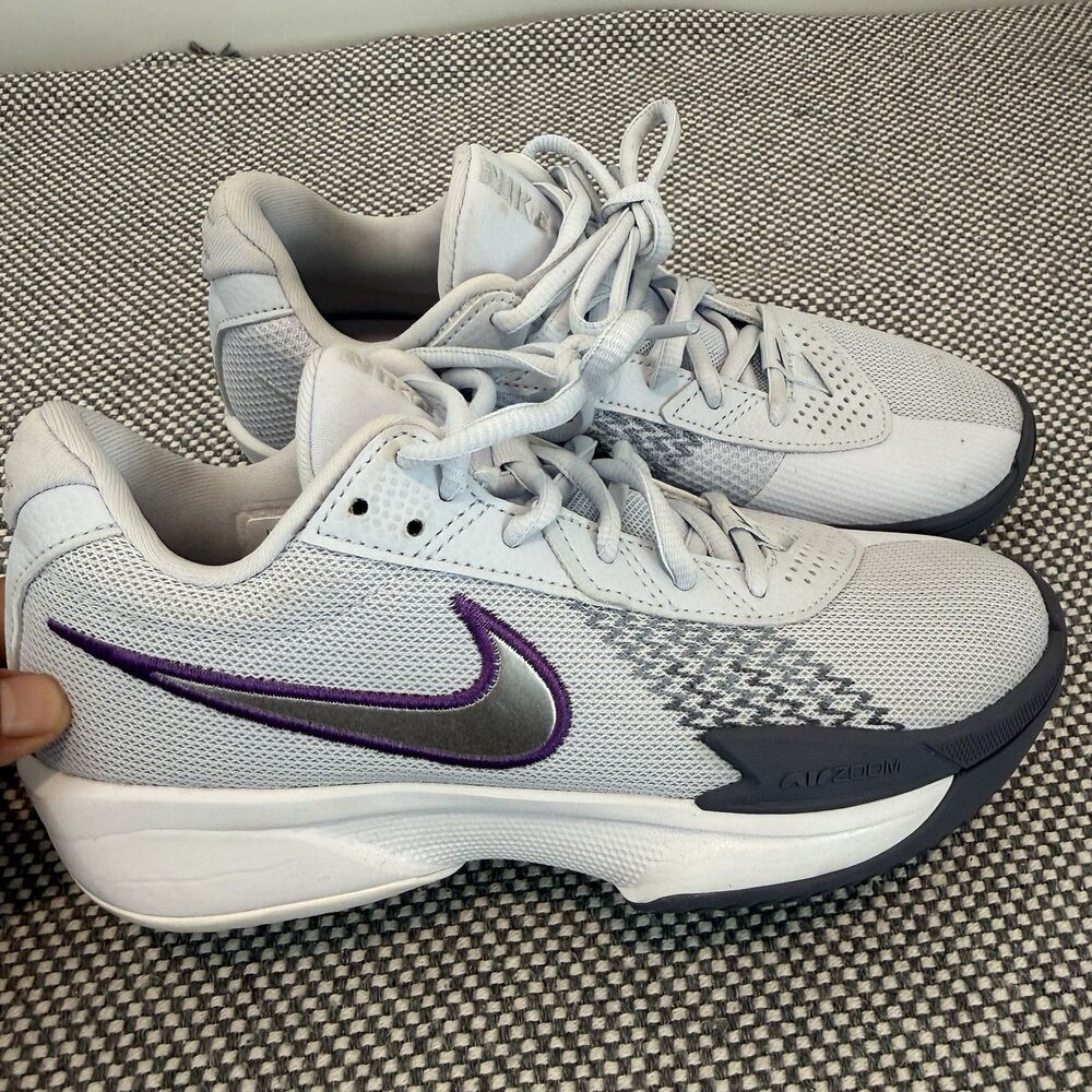 Nike Air Zoom G.T. Cut Academy Women's Sz 5/5 Grey Barely Grape FZ2852-002
